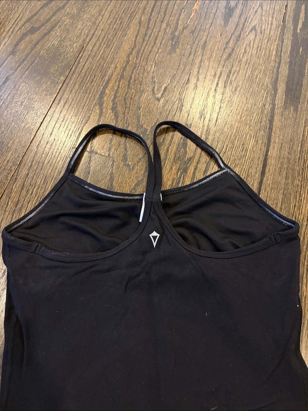 Ivivva Black Girls' Slim Razorback Tank (size14)
